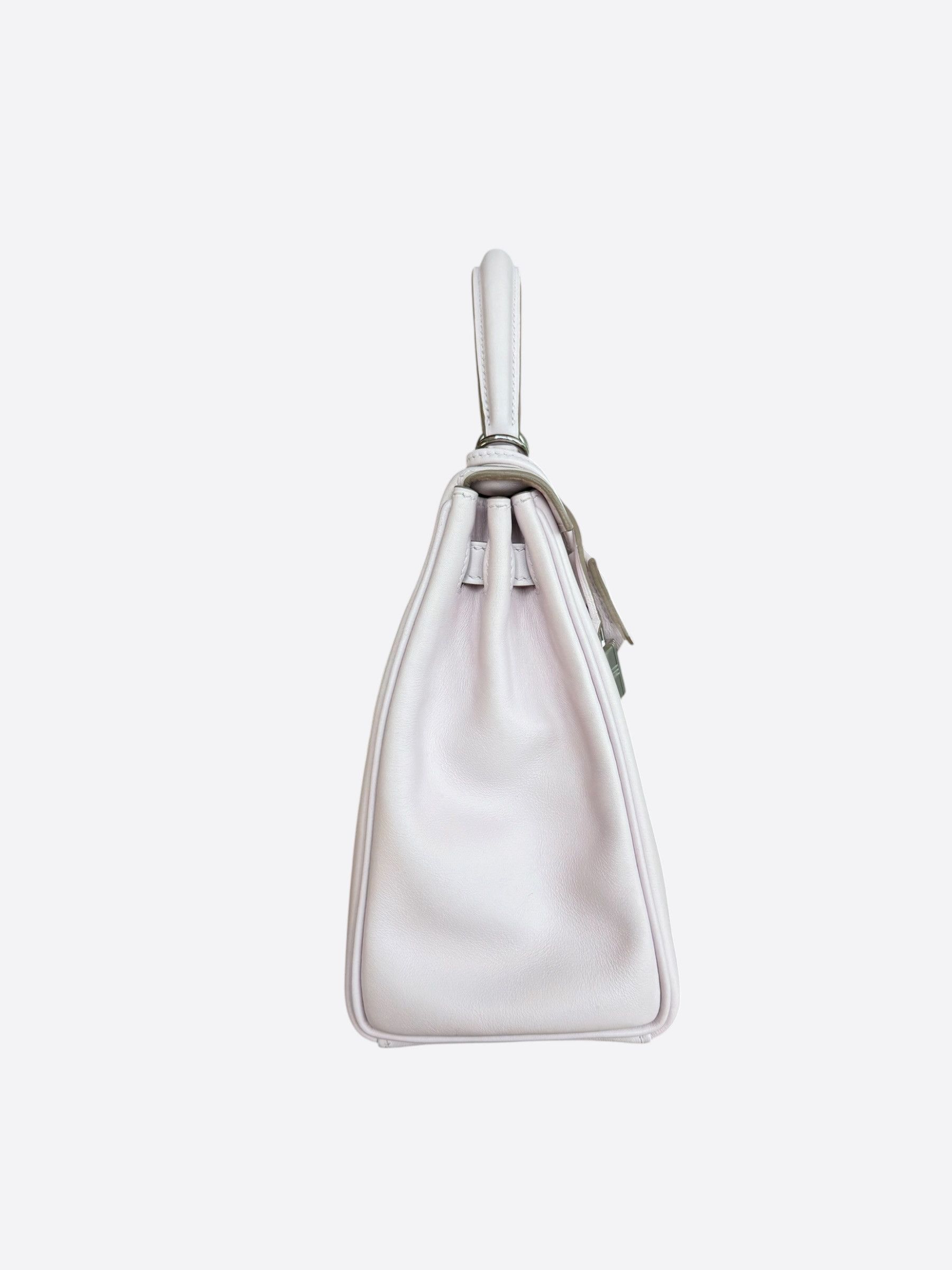 Hermes Hermes Mauve Pink Swift Kelly 25 Size ONE SIZE - 2 Thumbnail