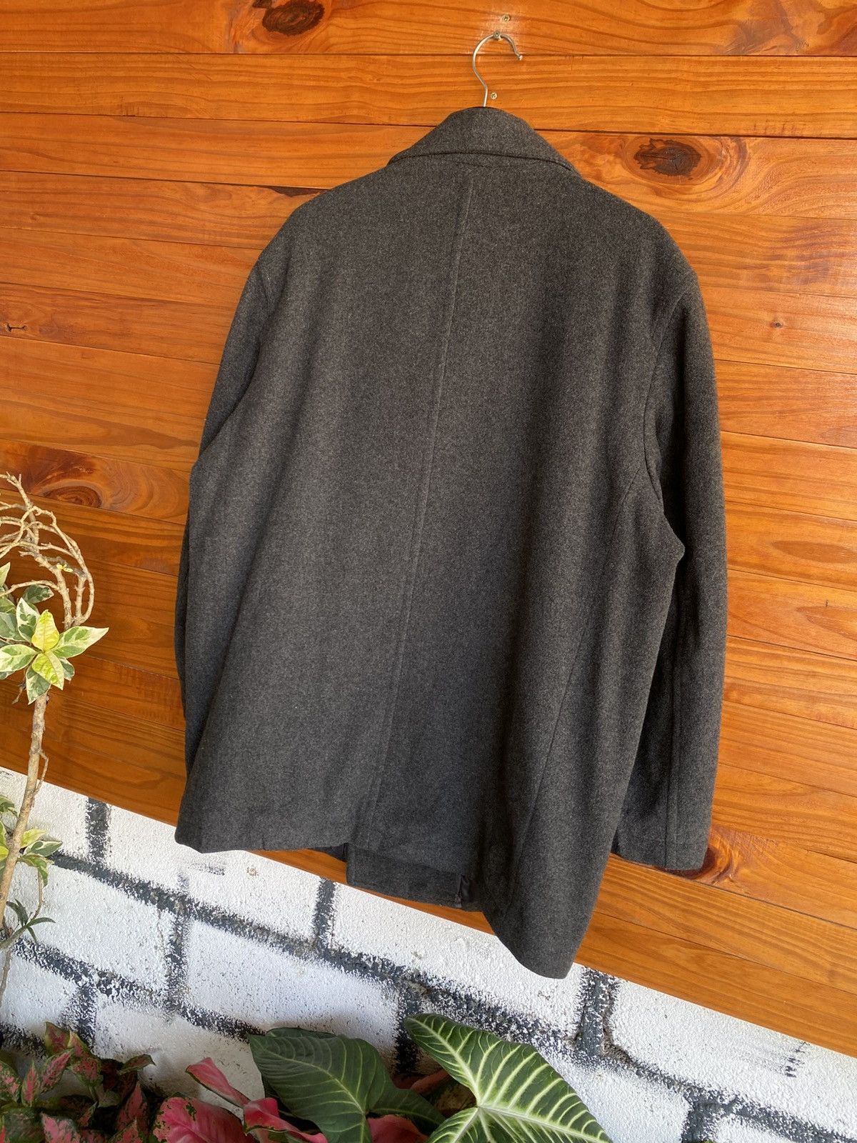 Colours Vintage Alexander Julian Wool Cashmere Double-Breasted Coat Size US L / EU 52-54 / 3 - 12 Thumbnail