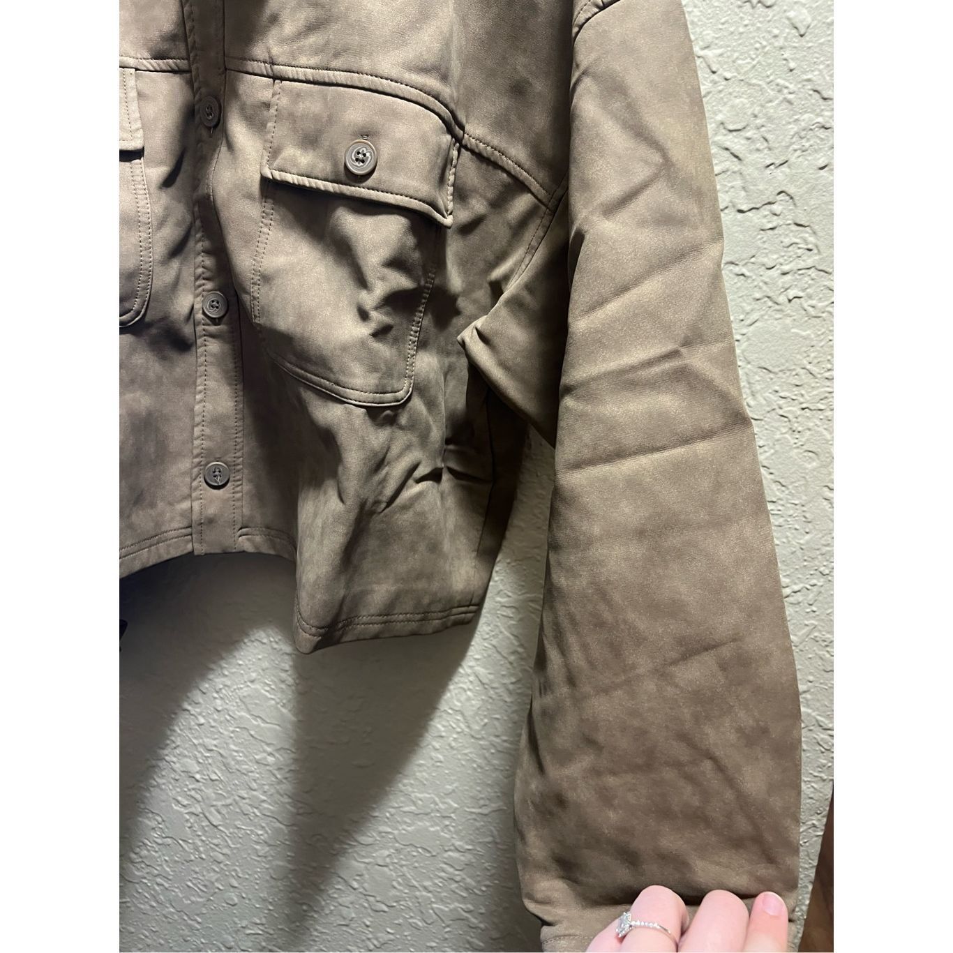 Other Wild Fable Light Brown Jacket Woman’s Size XXL NEW Size XXL / US 16-18 / IT 52-54 - 7 Thumbnail