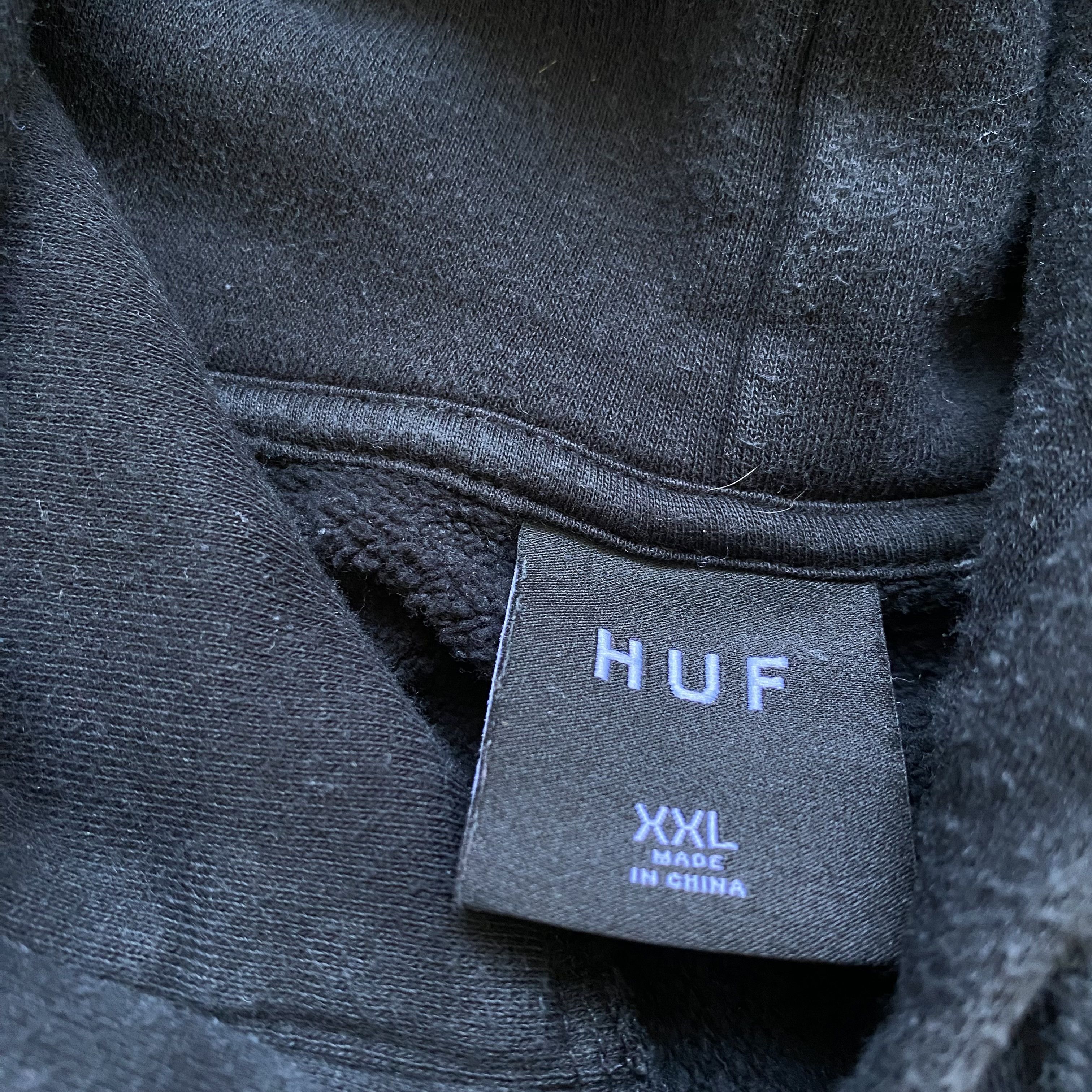 Huf 🛹Huf Skateboarding Hoodie Skeleton logo skater surfer Size US XL / EU 56 / 4 - 7 Thumbnail