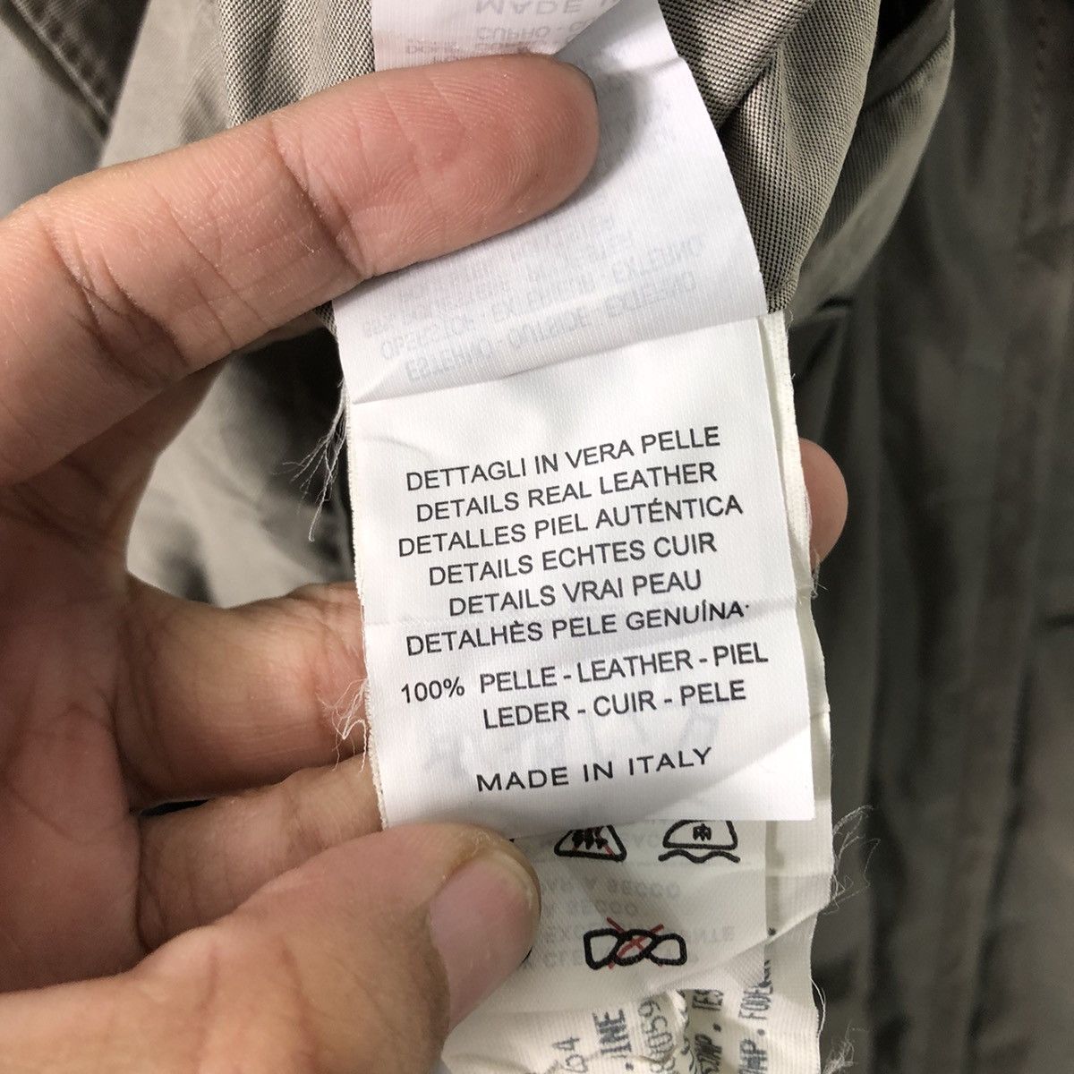 📌Vintage Long Jacket Genuine Pelle Leather Ermenegildo Zegna