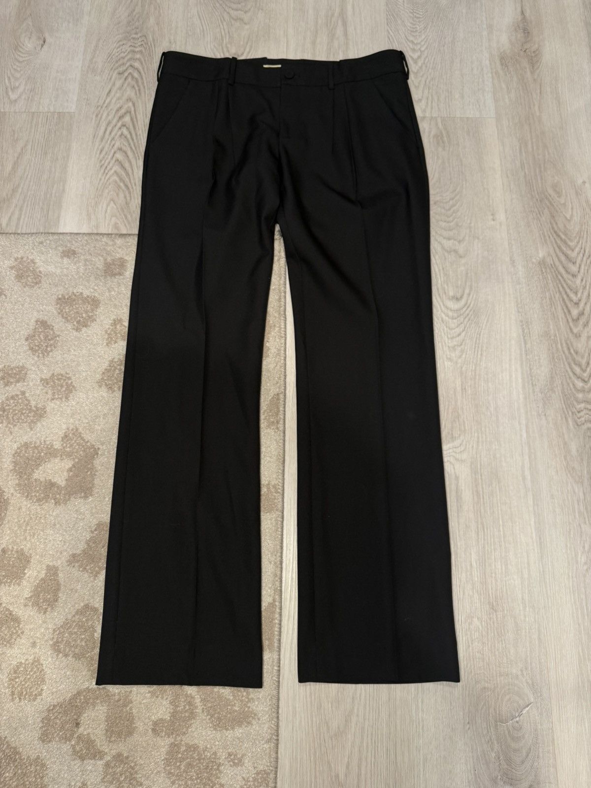 Balenciaga Balenciaga f/w 2006 pleated wool dress pants!! Size US 32 / EU 48 - 1 Thumbnail