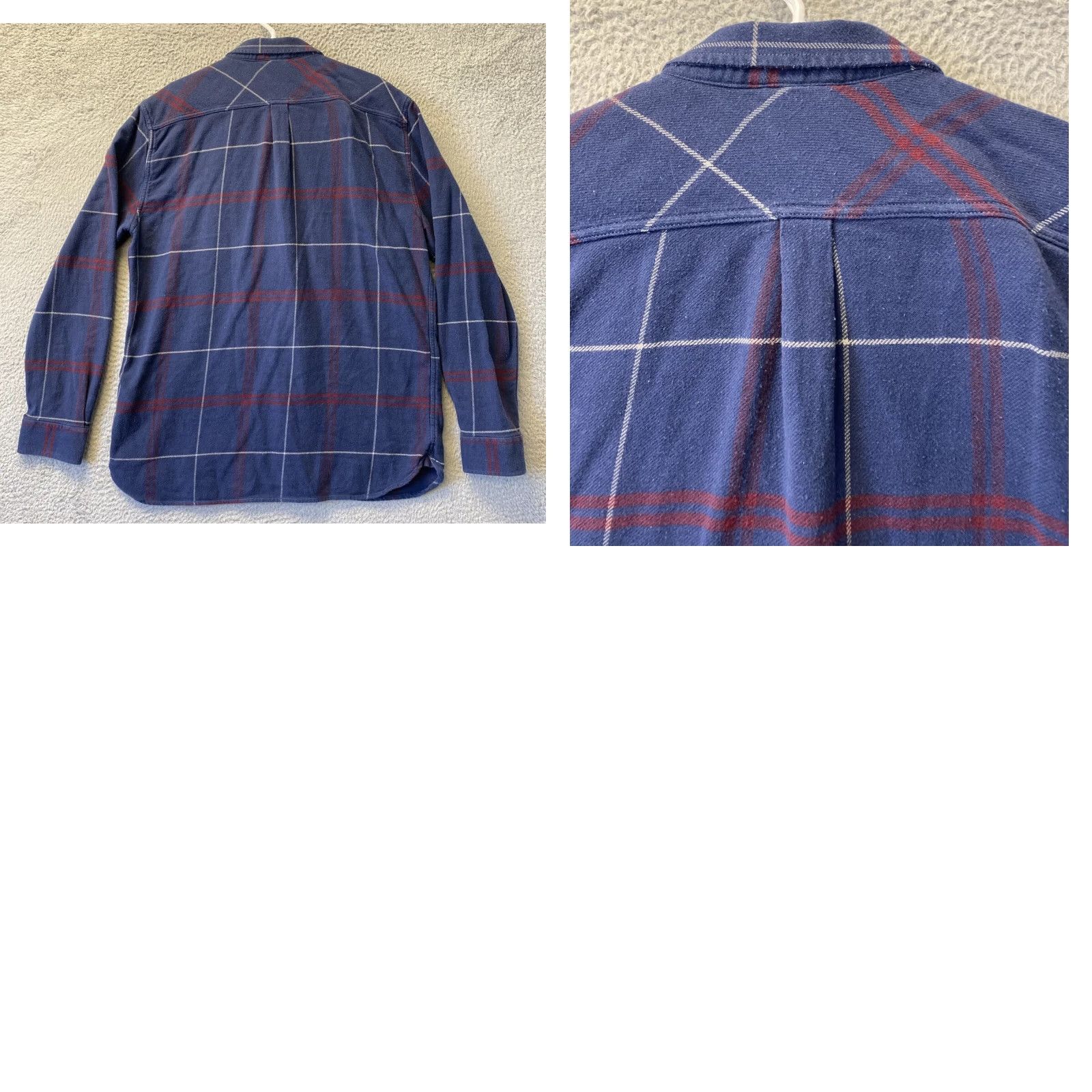 Vans VANS Shirt Men 2XL Blue Plaid Tailored Fit Button-Up Long Sleeve Cotton Canvas 95-8 Size US XXL / EU 58 / 5 - 8 Thumbnail