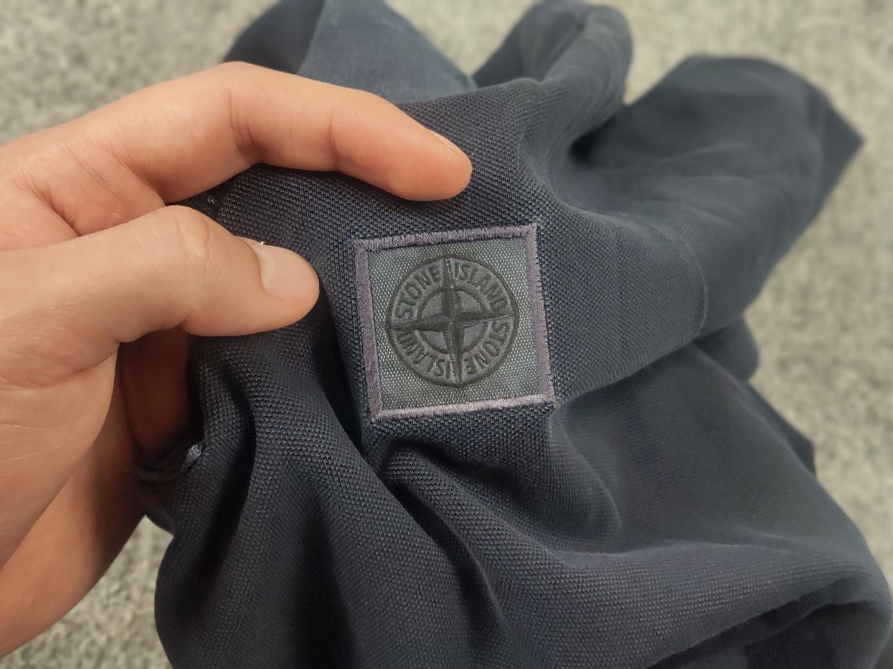 Vintage Stone Island patch program polo t shirt Navy Pigment Dyed Size US S / EU 44-46 / 1 - 10 Thumbnail