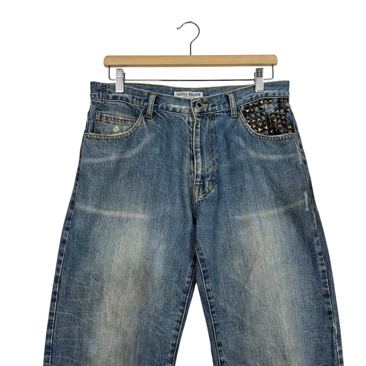 Japanese Brand Vintage Nesta Brand Denim Jeans Size US 32 / EU 48 - 3 Thumbnail