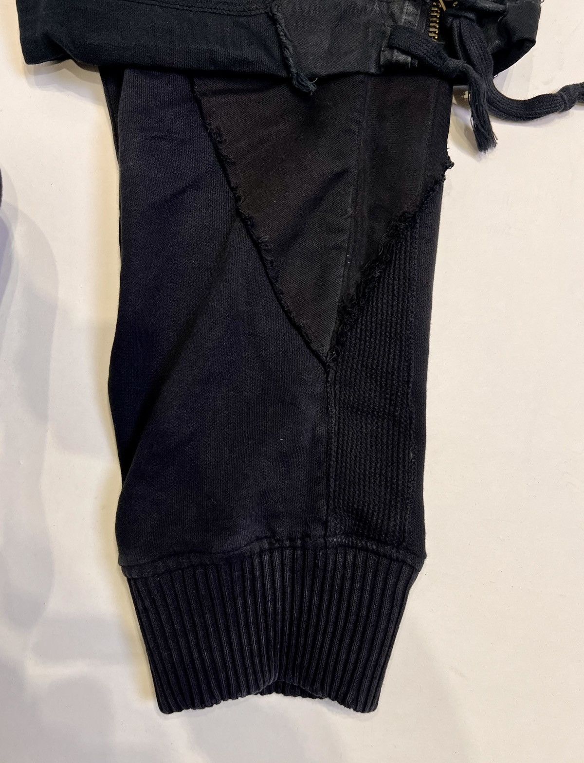 Greg Lauren Black cargo pants with tracksuits Size US 38 / EU 54 - 6 Thumbnail