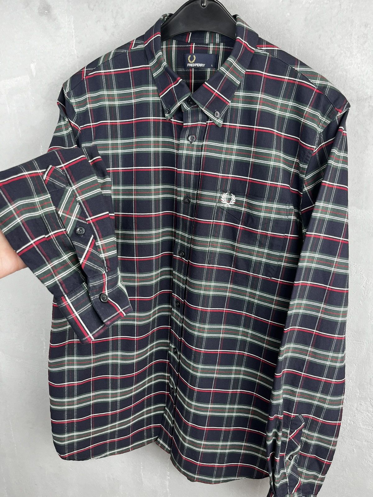 Fred Perry Fred Perry shirt size L Size US L / EU 52-54 / 3 - 6 Thumbnail