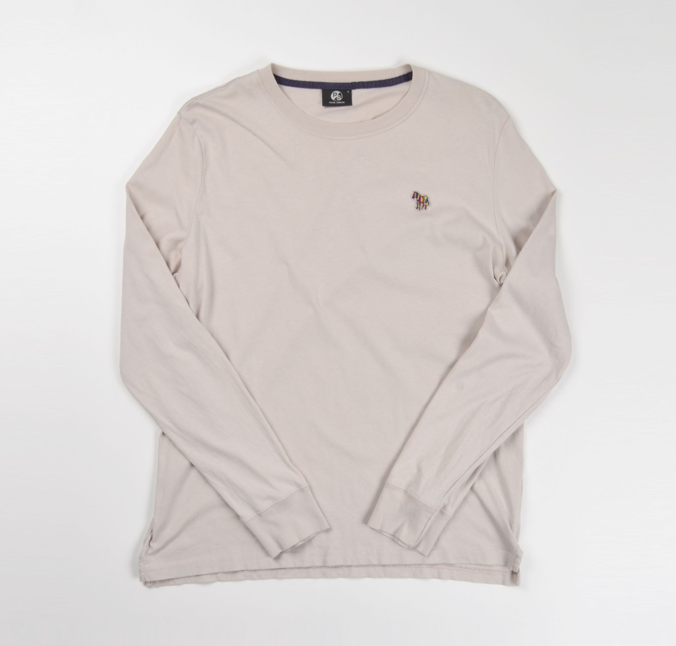 Paul Smith Paul Smith Zebra Gray Long Sleeve Top Size US L / EU 52-54 / 3 - 1 Thumbnail