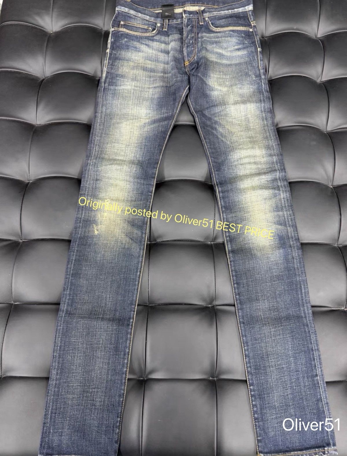 Dior × Hedi Slimane Dior Homme 07AW OG jake jeans | Grailed