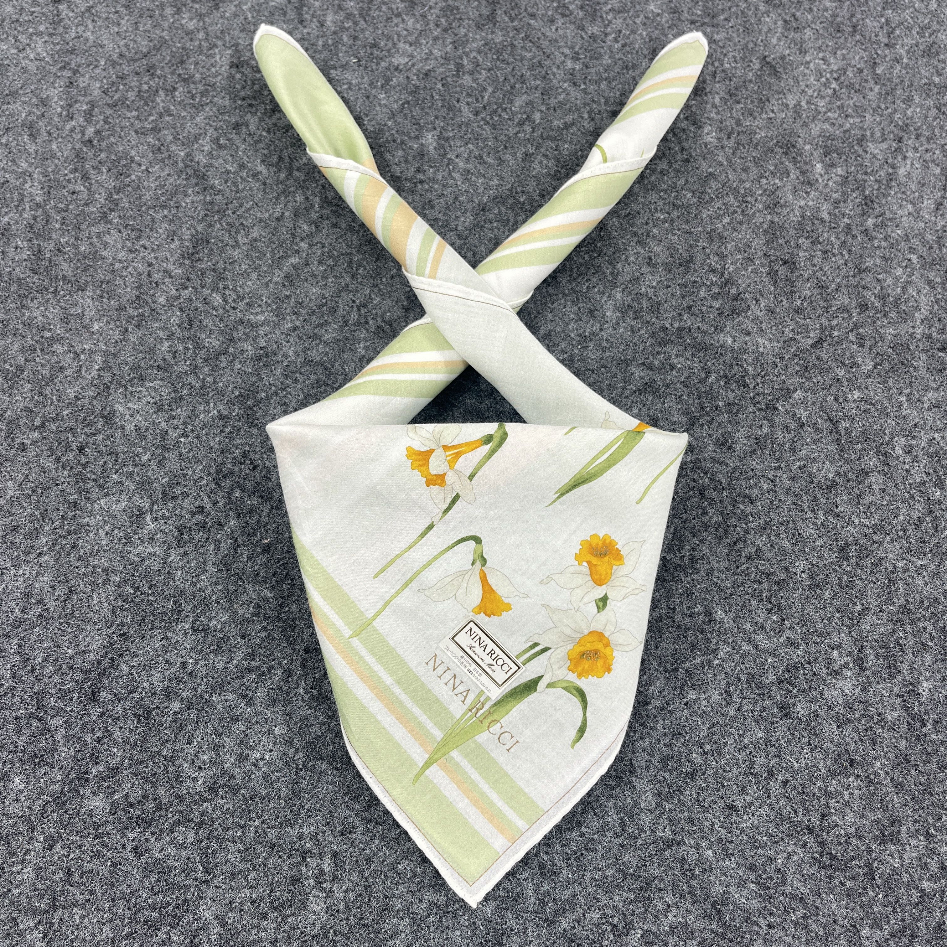 Nina Ricci Nina Ricci Handkerchief / Bandana / Neckerchief B243 Size ONE SIZE - 1 Thumbnail