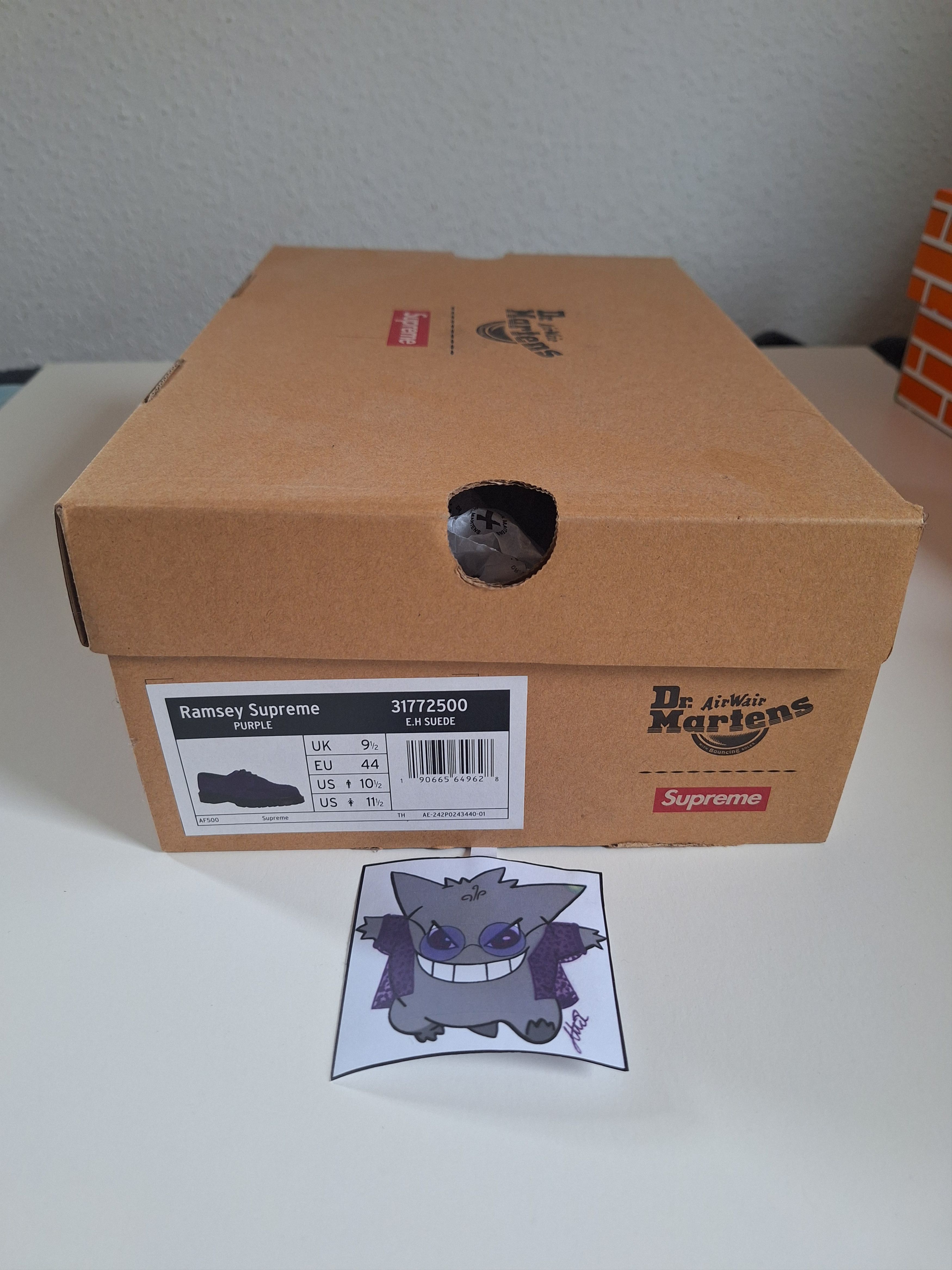 Dr. Martens × Supreme Ramsey supreme lows purple Size US 11.5 / EU 44-45 - 8 Thumbnail