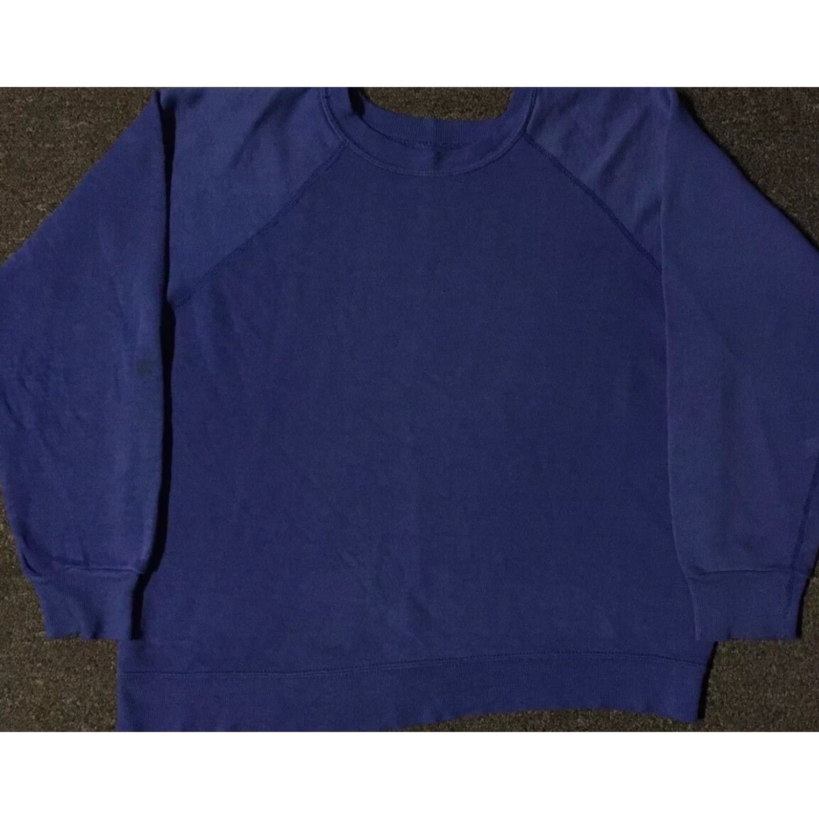 Vintage VINTAGE Military Hoodie XS Blue 70s 80s Distressed Boxy Sweatshirt USA Track Punk Retro 90s Mens XS Size US XS / EU 42 / 0 - 2 Thumbnail