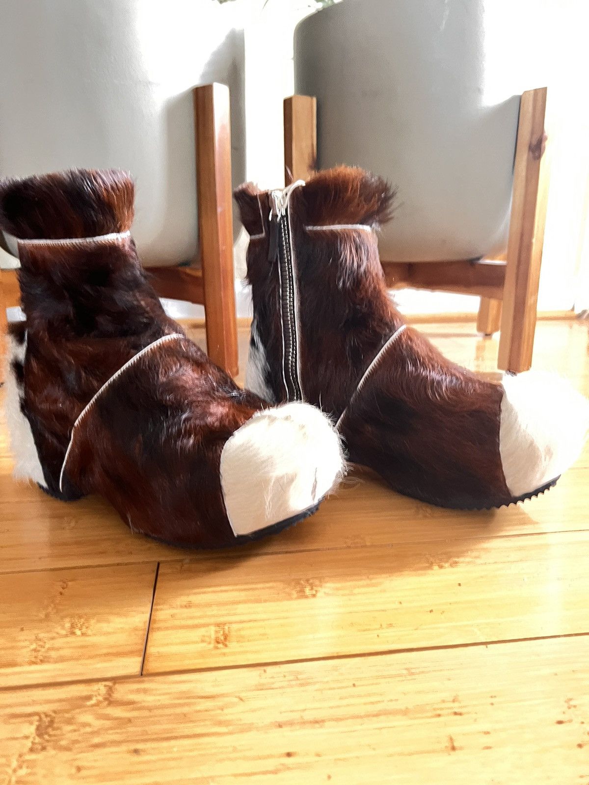 Jil Sander Jil Sander Calf Hair Boots Size US 6 / IT 36 - 4 Thumbnail