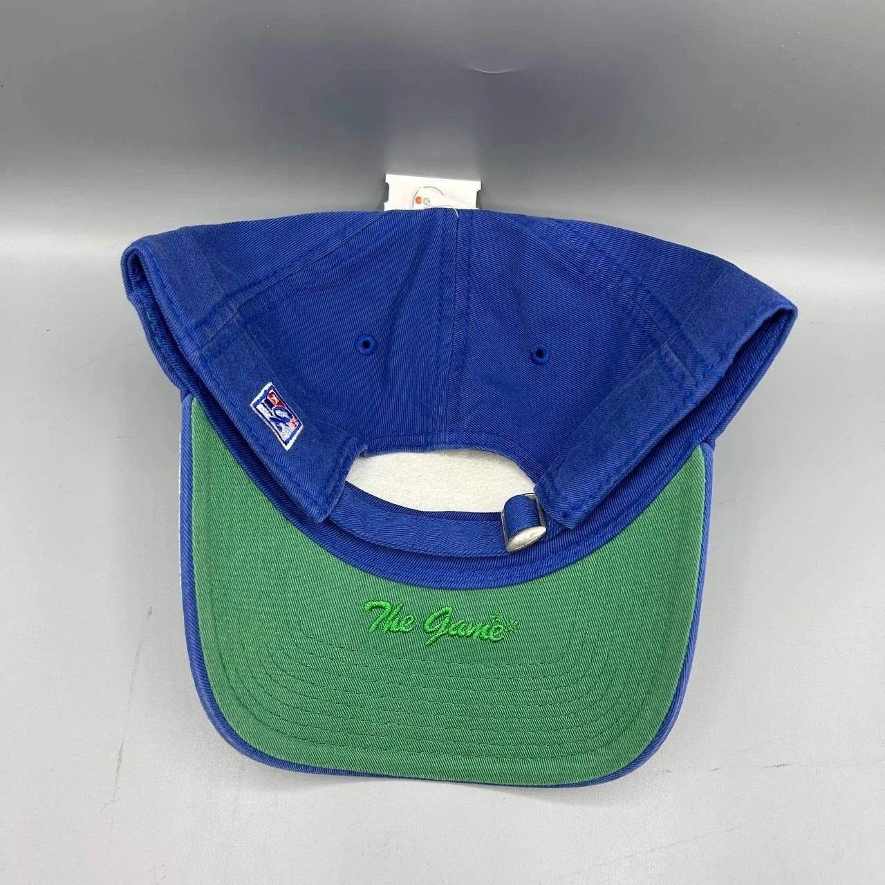 The Game Kansas Jayhawks NCAA Hat Men Blue Green Snap Back Cotton Size ONE SIZE - 7 Thumbnail
