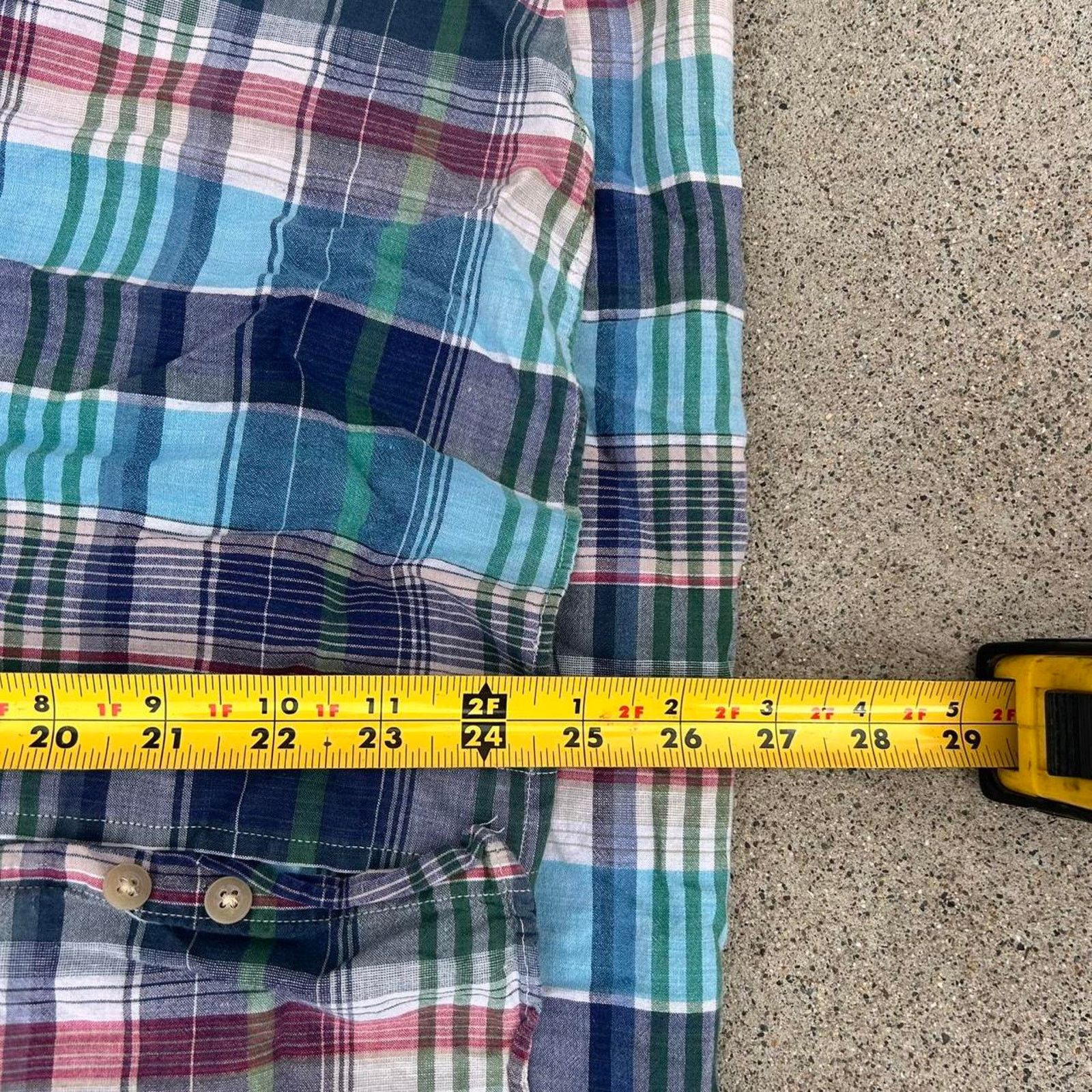 Burberry Vintage burberry plaid button up Size US XL / EU 56 / 4 - 5 Thumbnail