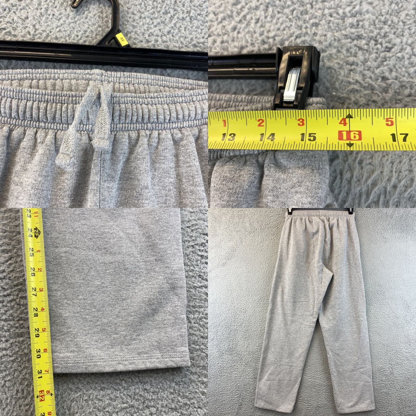 Champion Champion Men M Jogger Pants Athletic Sweatpants Gray 2-Pockets Straight /84-54 Size US 31 - 8 Thumbnail