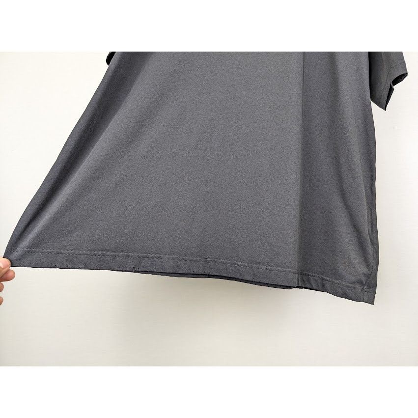 Balenciaga o1rshd1 Large Fit T-Shirt in Washed Black/White Size US S / EU 44-46 / 1 - 7 Thumbnail