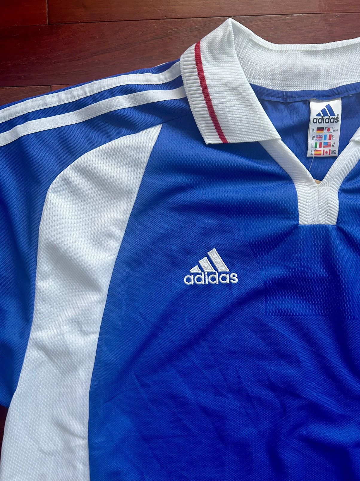 Adidas 2000-01 Yugoslavia Home Shirt (XL) Size US XL / EU 56 / 4 - 3 Thumbnail