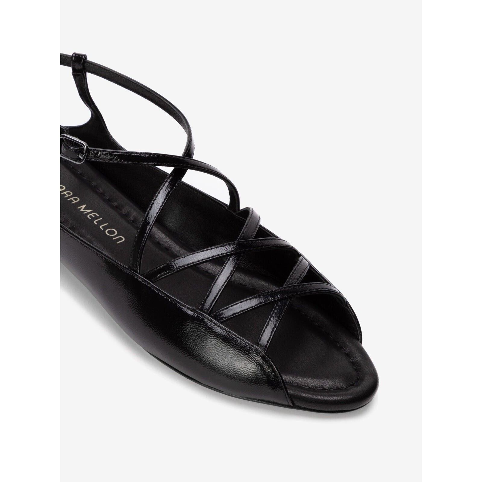 Tamara Mellon Tamara Mellon Napa Leather Ankle Strap Sandal Size US 8 / IT 38 - 12 Thumbnail