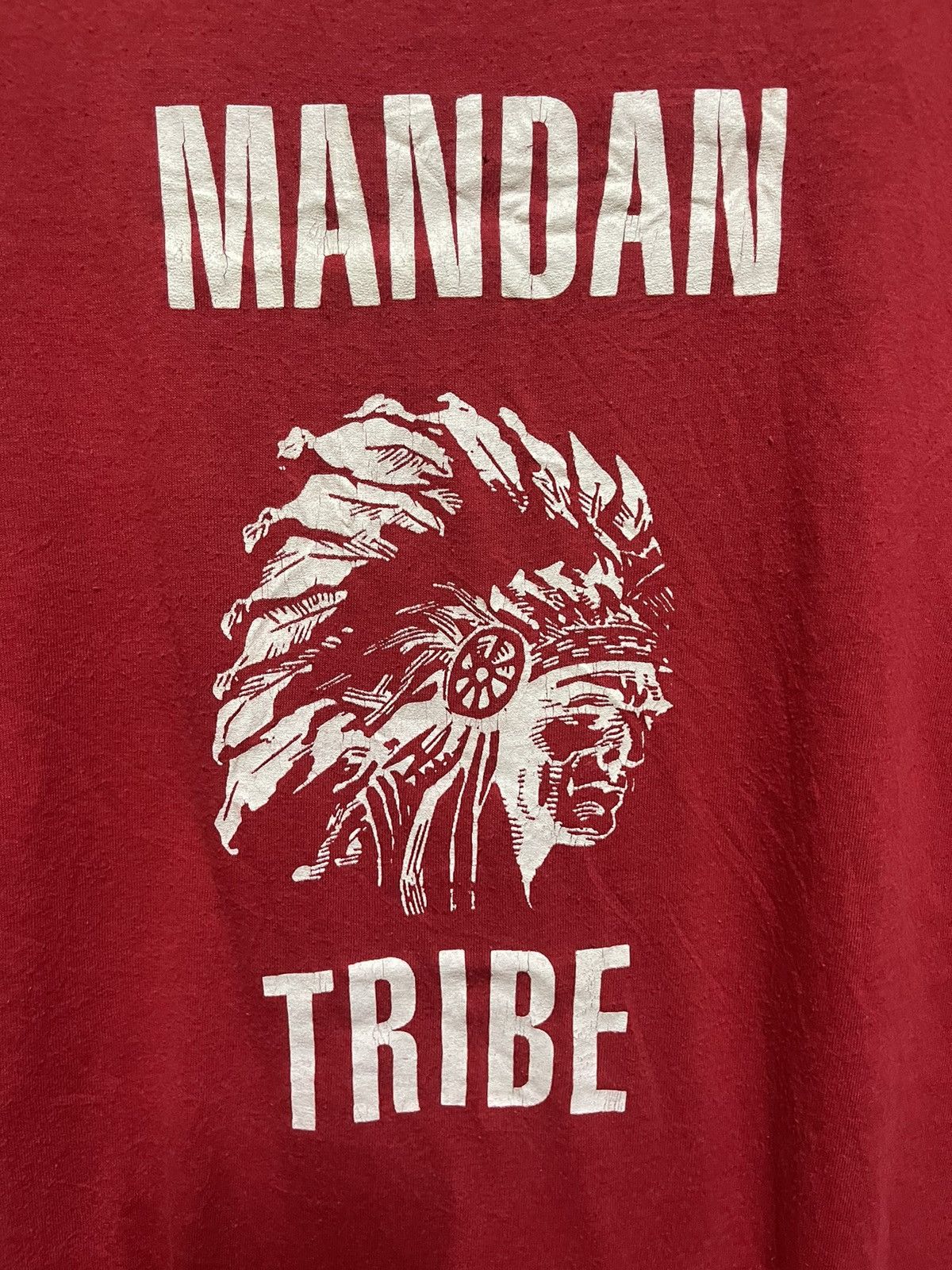 Vintage Vintage Mandan Tribe Fire Walker Red Indian Size US XL / EU 56 / 4 - 6 Thumbnail