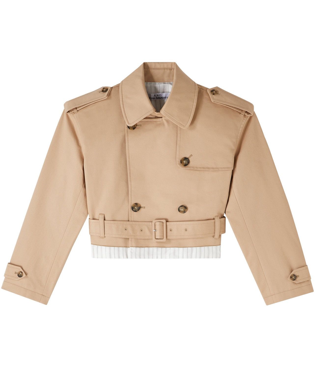 A.P.C. A.P.C. Horace Trench Coat Cropped NEW Size M / US 6-8 / IT 42-44 - 6 Thumbnail