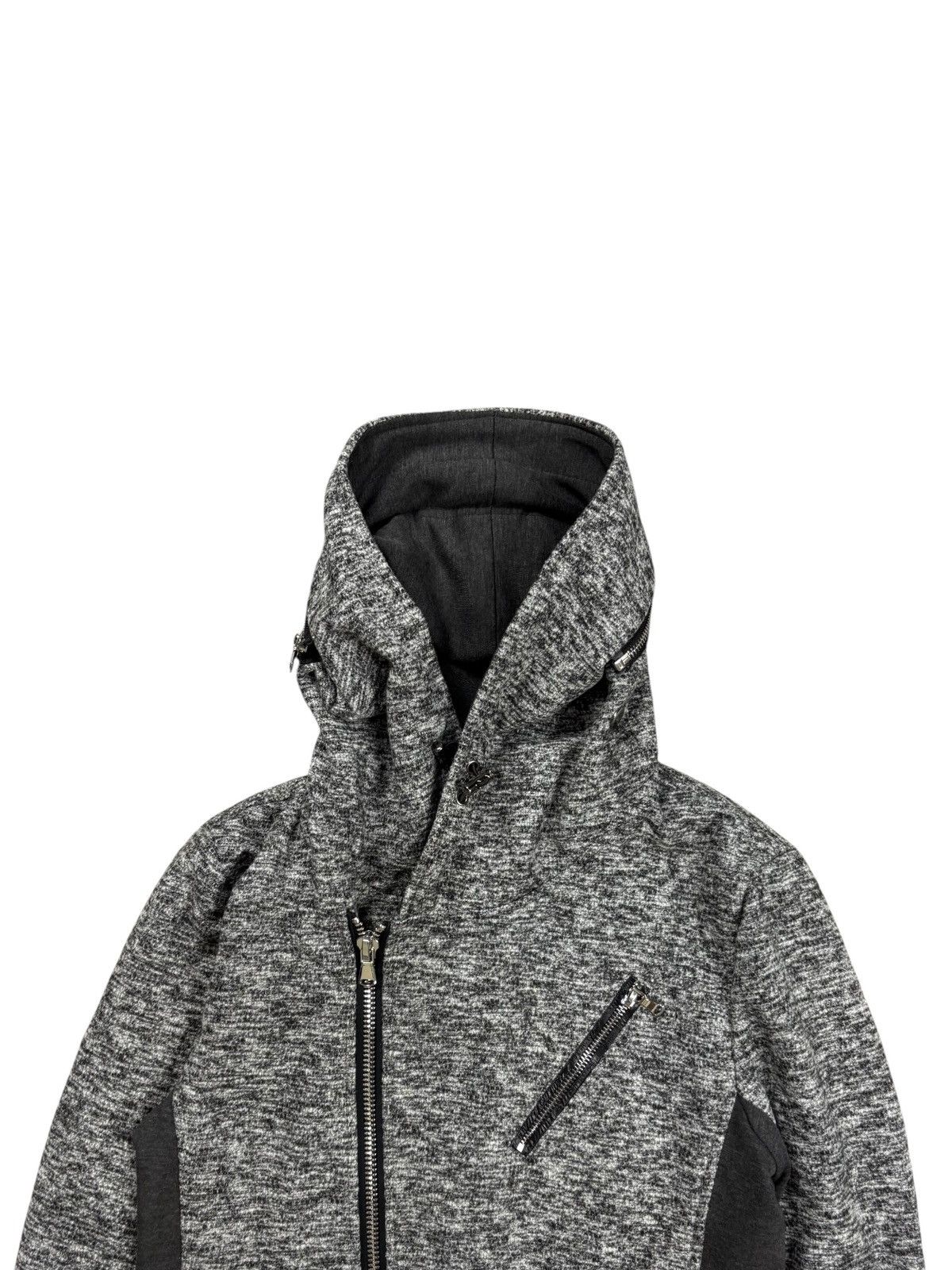 BUFFALO BOBS 2000s Johnny Wolf = Alien Hooded Zip Hoodie Jacket Size US M / EU 48-50 / 2 - 9 Thumbnail