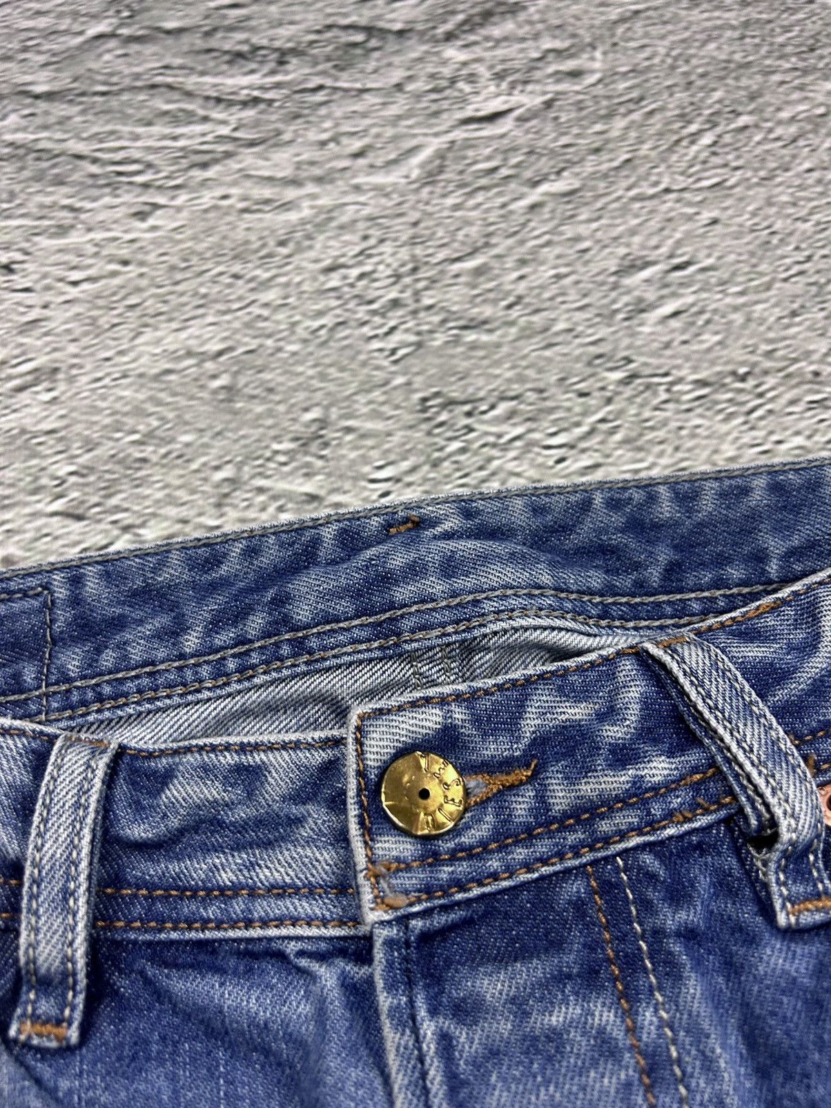 Diesel × Vintage Diesel jeans vintage blue Larkee Y2K navy straight Size US 31 - 7 Thumbnail