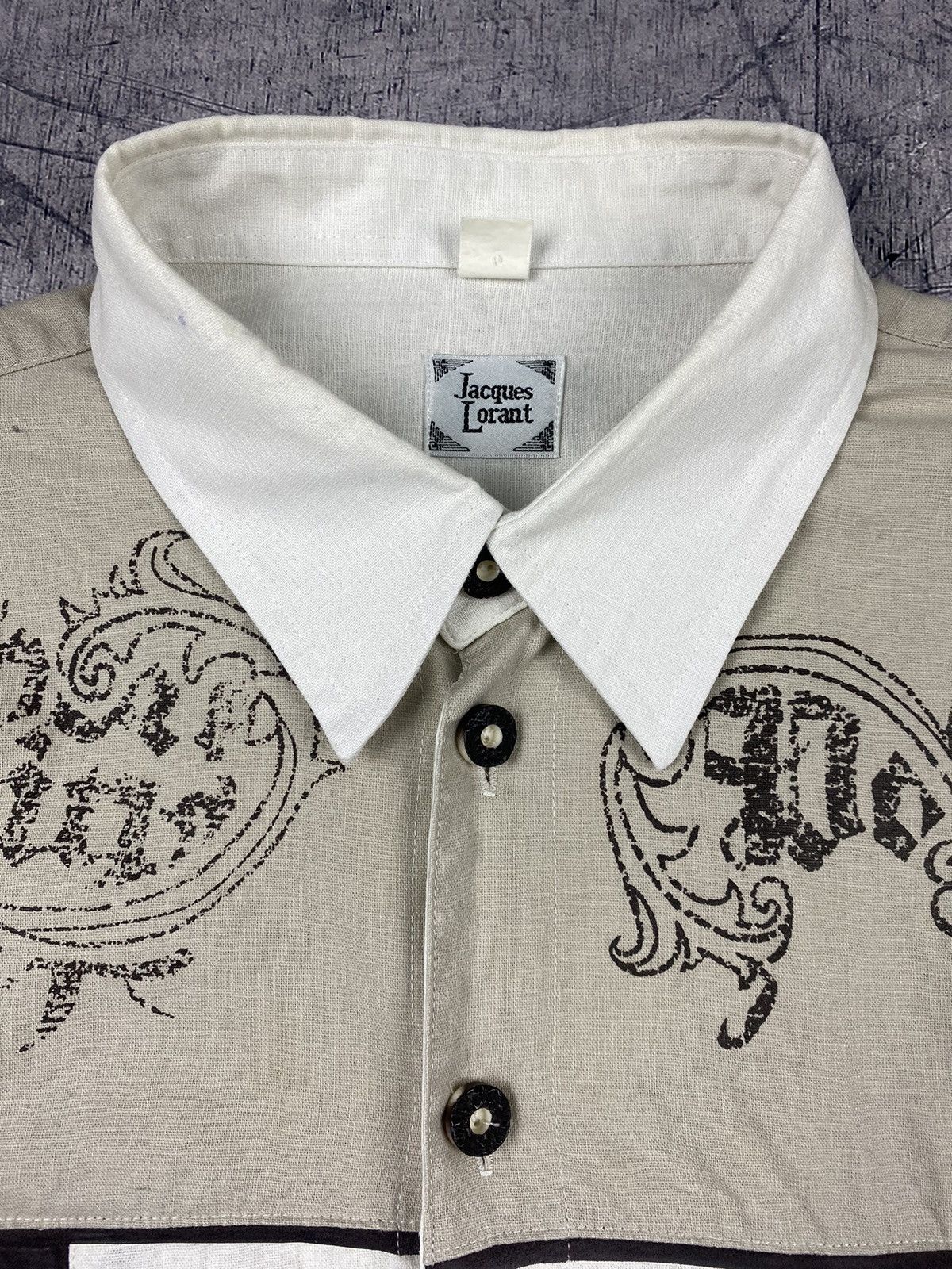 Other Vintage Cowboy Western Style Crazy Button Up Shirt Size L Size US L / EU 52-54 / 3 - 9 Thumbnail