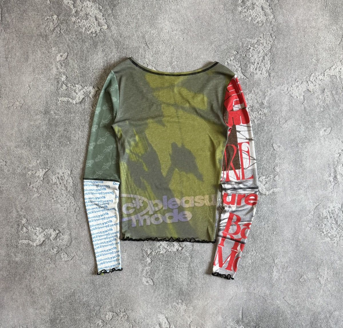 Designer Basic pleasure mode 6 avantgarde all printed long sleeve top Size M / US 6-8 / IT 42-44 - 10 Thumbnail
