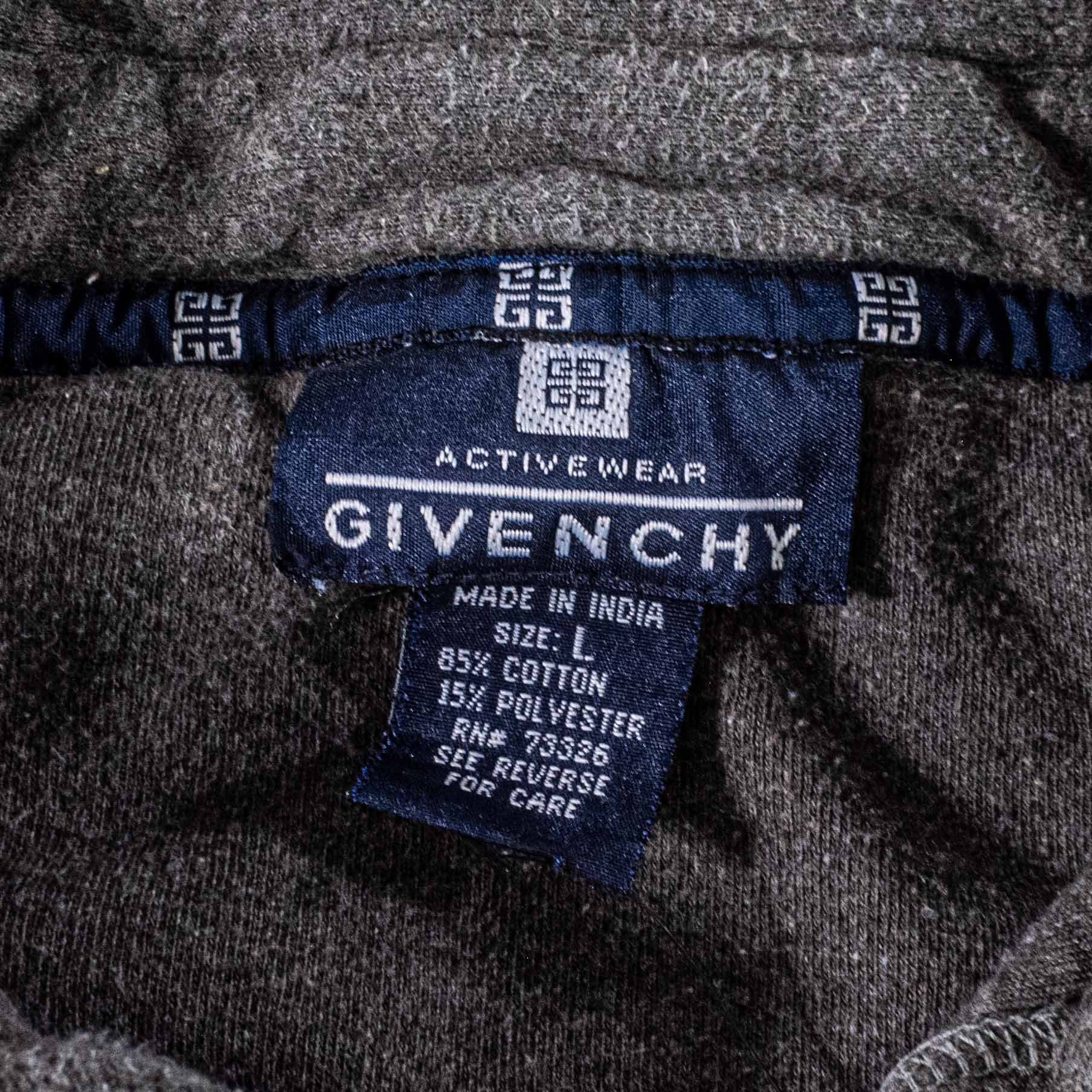 Givenchy Givenchy Activewear Long Sleeve Polo Shirt Logo 90s Designer Size US L / EU 52-54 / 3 - 6 Thumbnail