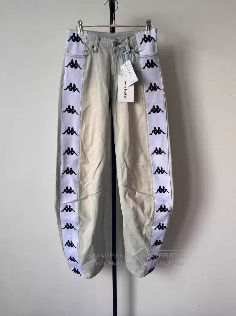 Acne Studios Acne Studios Joint Branding Side Striped Logo Printed Loos Size 40" / US 18 - 1 Thumbnail