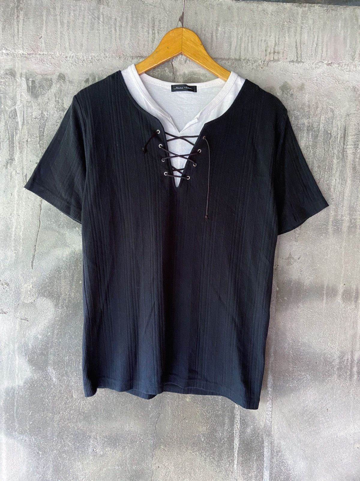 Beauty Beast × Hysteric Glamour × Japanese Brand JAPANESE NOTA BENE DOUBLE LAYER STYLE TEE Size US M / EU 48-50 / 2 - 1 Thumbnail