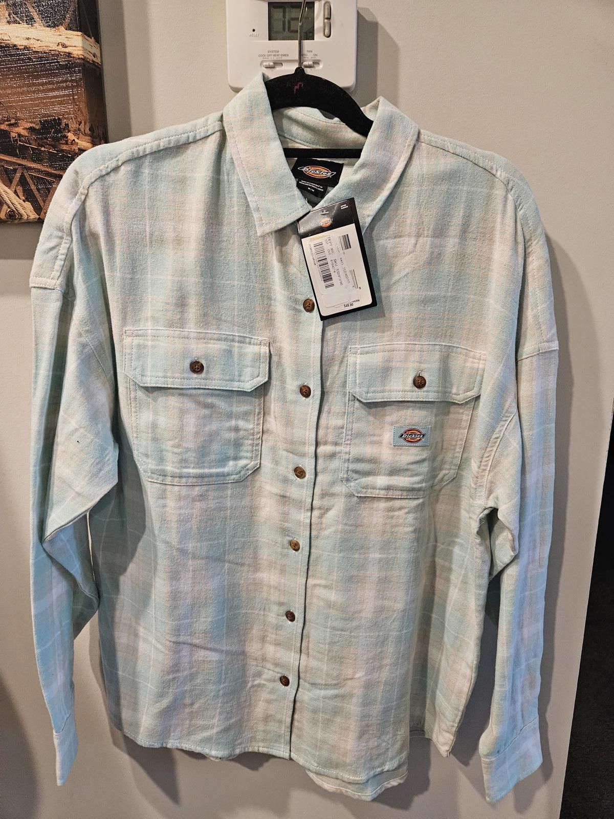 Dickies Dickies Plaid Long Sleeve Shirt #186 Size US M / EU 48-50 / 2 - 3 Thumbnail