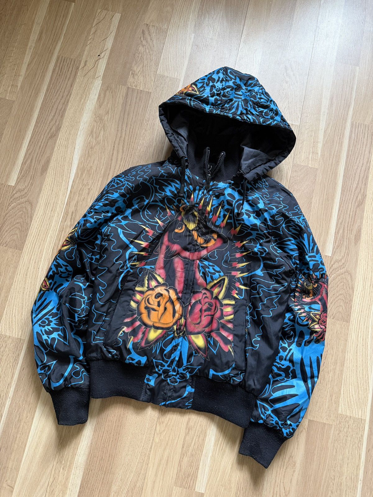 Ed Hardy Vintage ed hardy style jacket tattoo 2000s y2k archive punk Size M / US 6-8 / IT 42-44 - 4 Thumbnail
