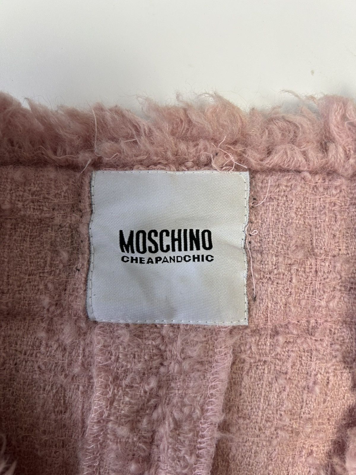 Love Moschino × Moschino MOSCHINO CHEAP AND CHIC WOOL BLAZER STYLE Size ONE SIZE - 3 Thumbnail