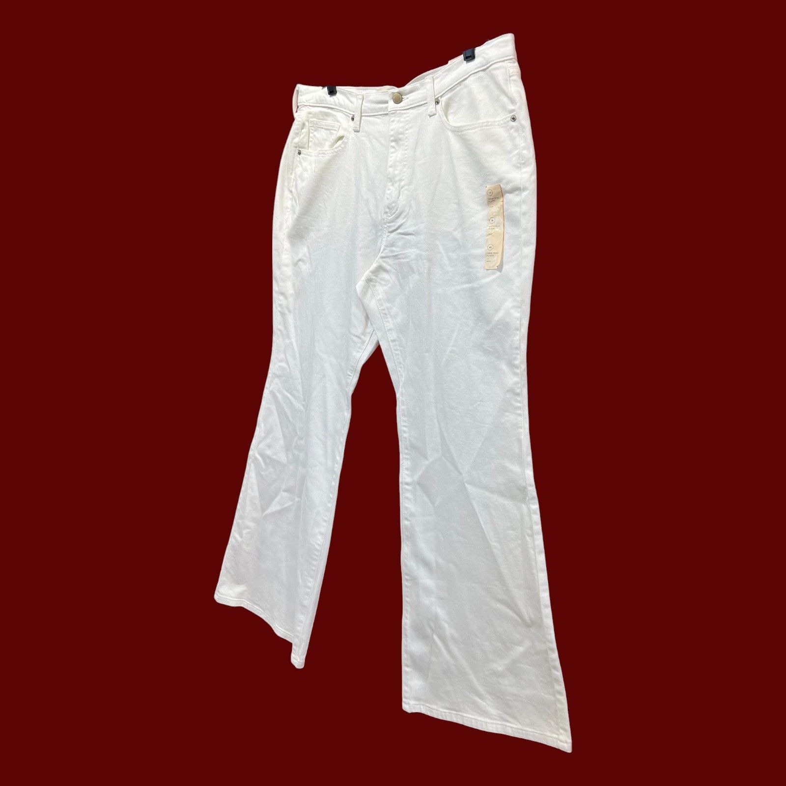 Other Universal Thread-Women's High Rise Flare Fitted Hip & Thigh Size 38" / US 16 / IT 52 - 12 Thumbnail