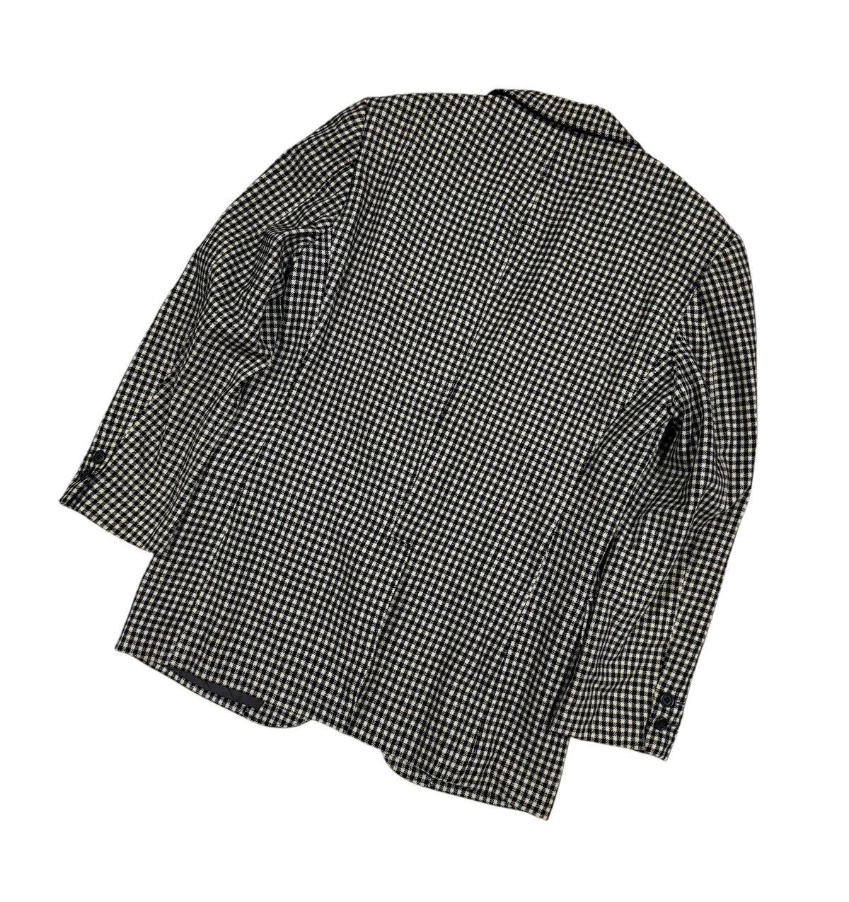 If Six Was Nine Vtg🔥Van Jac Checkedboard Blazers Coat Jacket Size 40S - 15 Thumbnail
