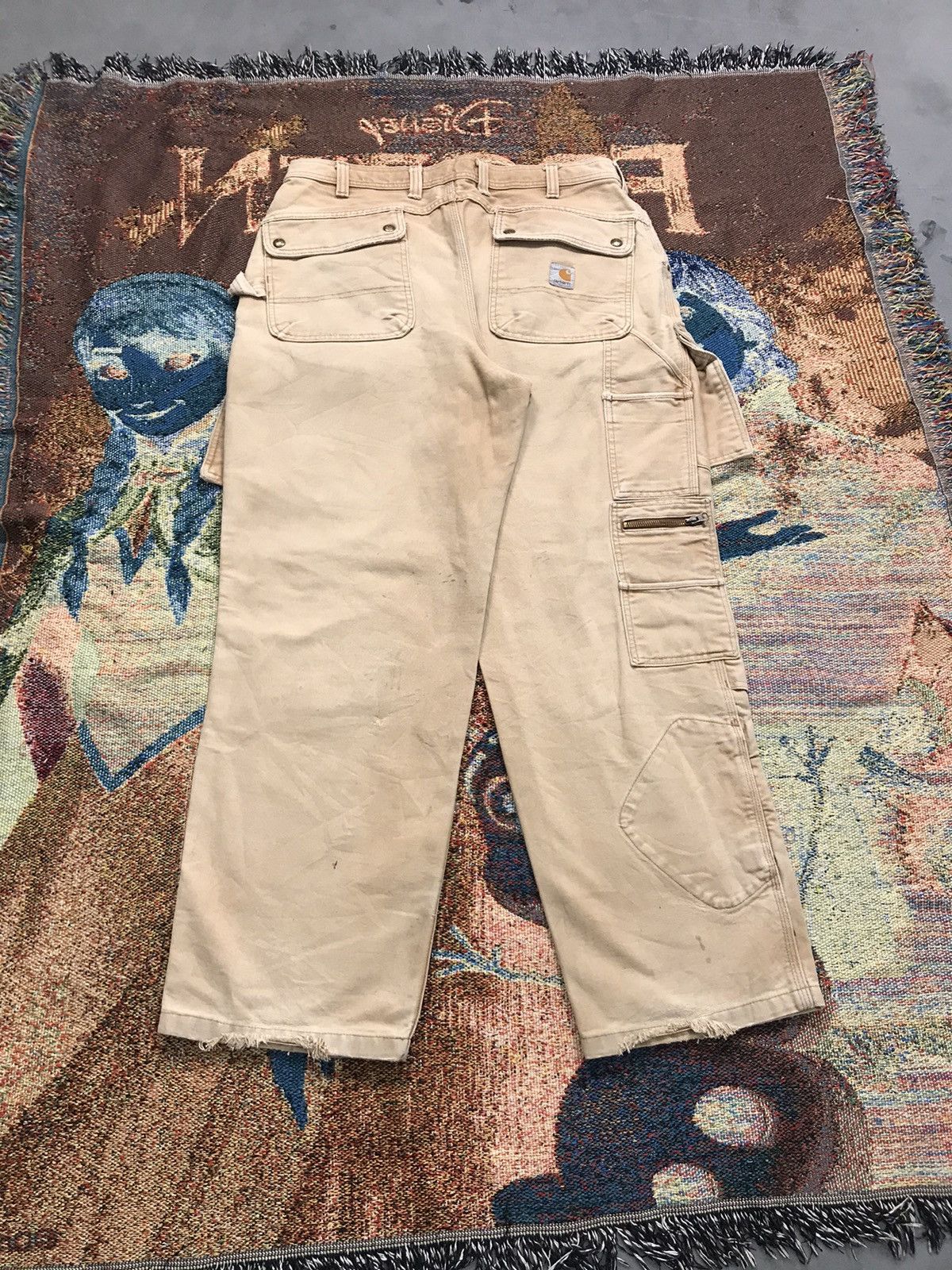 Carhartt Vintage Carhartt EB219 BRN double knee cargo workwear Size US 38 / EU 54 - 2 Thumbnail
