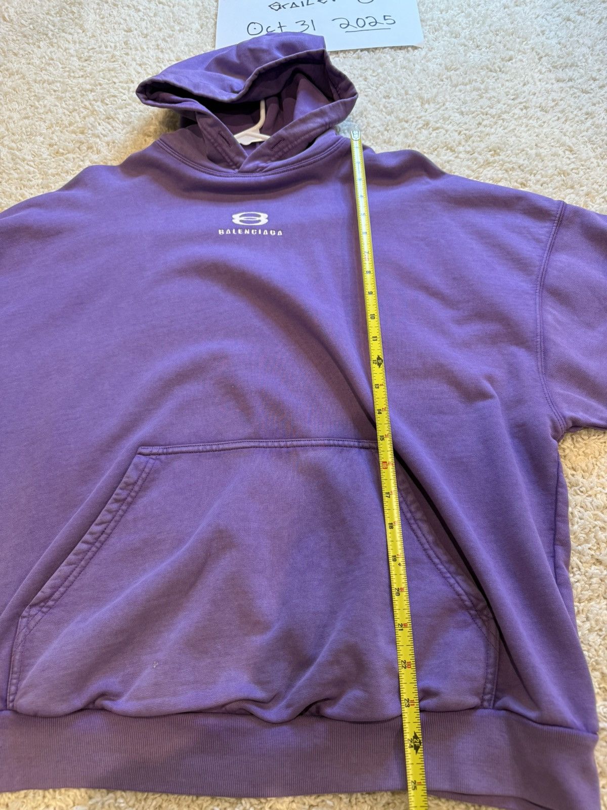 Balenciaga Balenciaga Unity Purple Wash Size US S / EU 44-46 / 1 - 4 Thumbnail