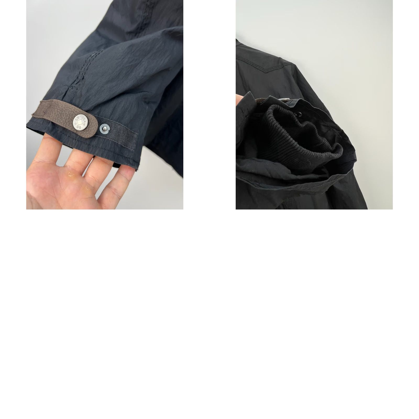 Vintage VINTAGE Le Jean de Marithe Francois Girbaud Jacket Men XL Black Logo Patch 90s Coat Jacket Size US 36 / EU 52 - 10 Thumbnail