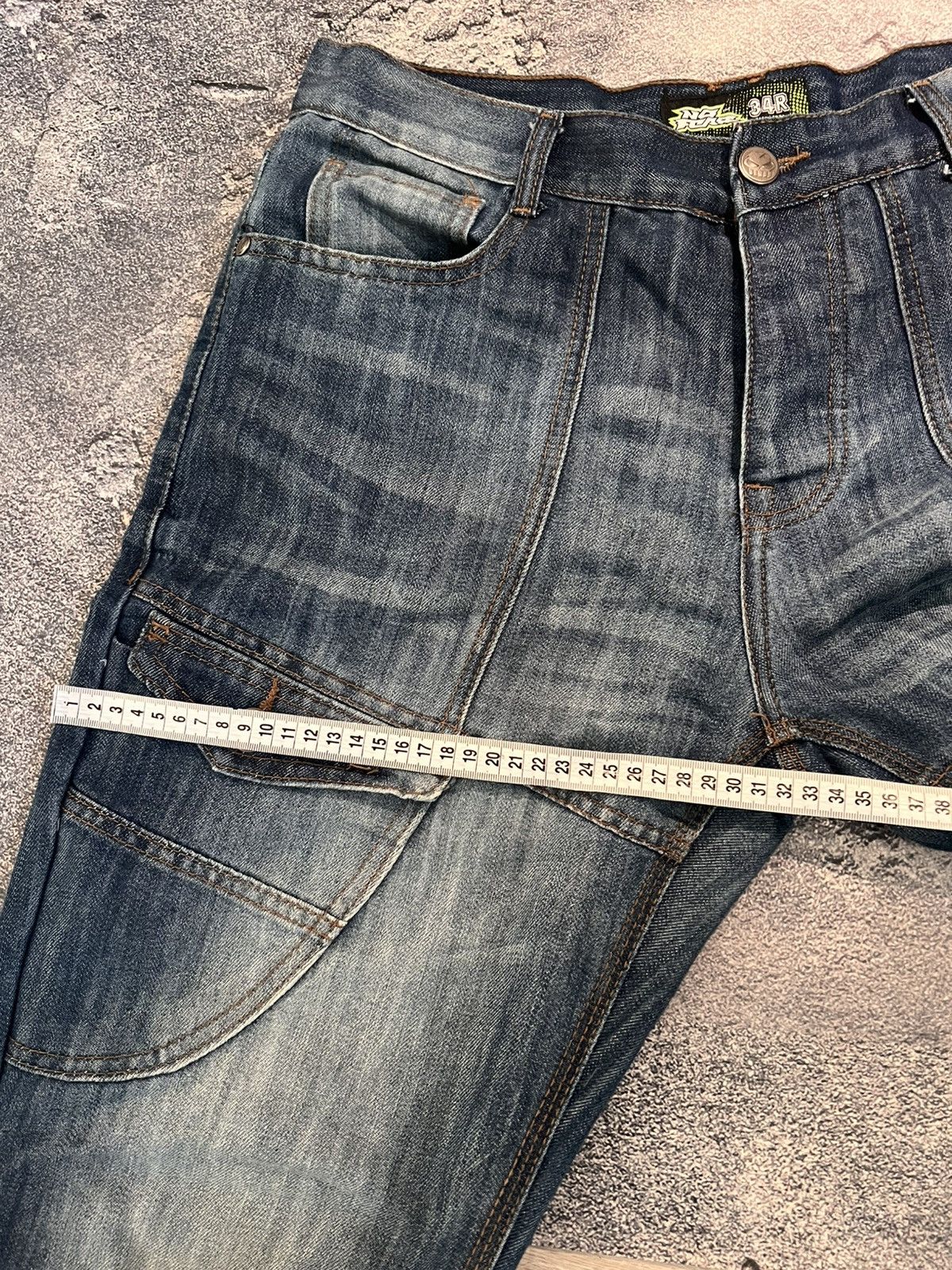 No Fear Vintage No Fear Skater Faded Jeans / Baggy Archive 90s Size US 34 / EU 50 - 9 Thumbnail