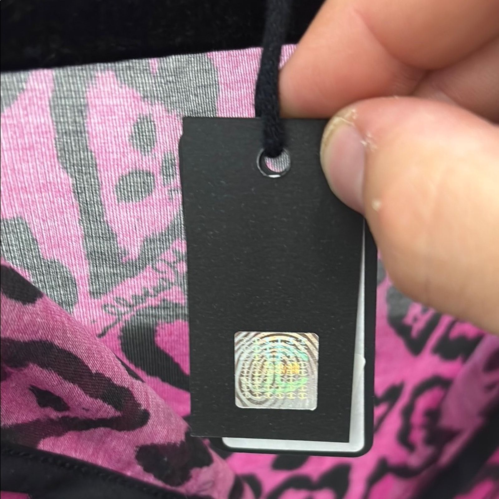 Just Cavalli NWT Just Cavalli Fuchsia Leopard kaftan cover up beachwear S Size ONE SIZE - 9 Thumbnail