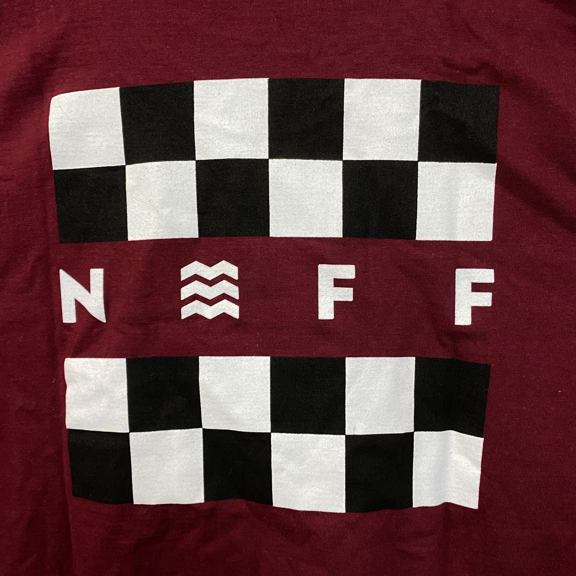 NEFF Neff Street Wear Burgundy Tshirt size Extra Large Size US XL / EU 56 / 4 - 3 Thumbnail