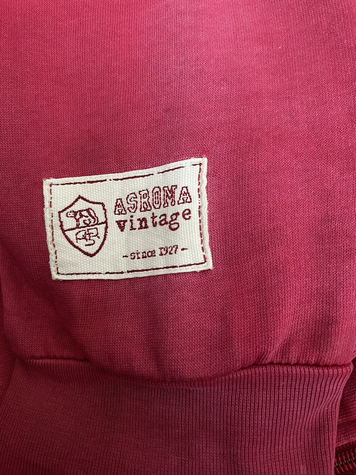 Vintage Vintage Football Team AS Roma Totti Zipper Sweater 1990s Size US M / EU 48-50 / 2 - 6 Thumbnail