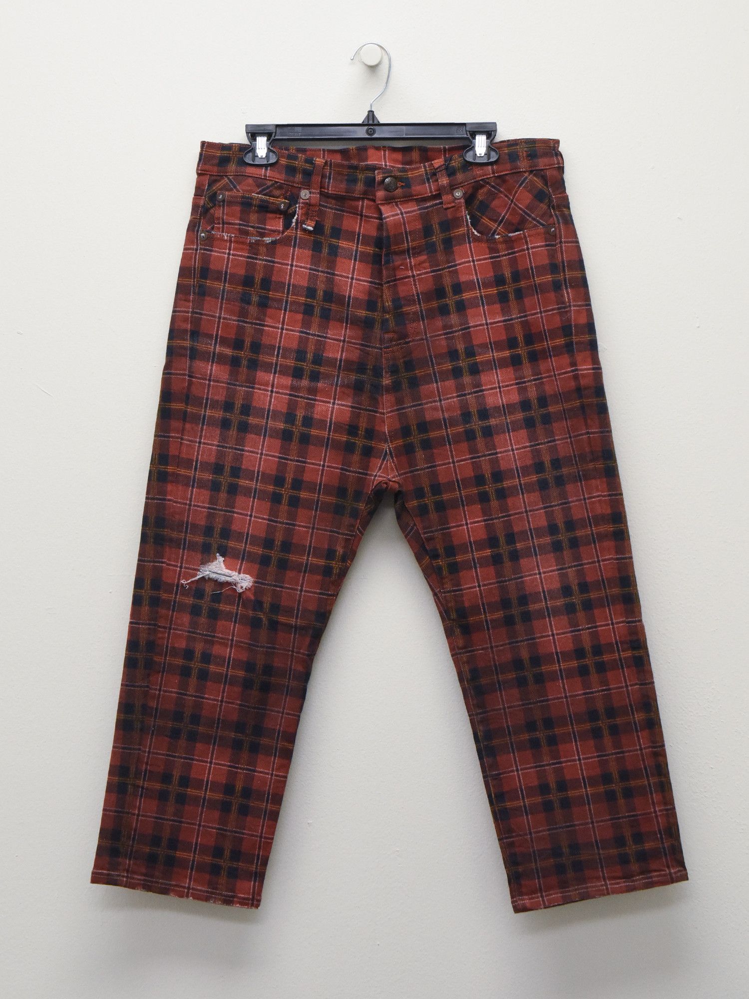 R13 Womens Tailored Drop Jeans