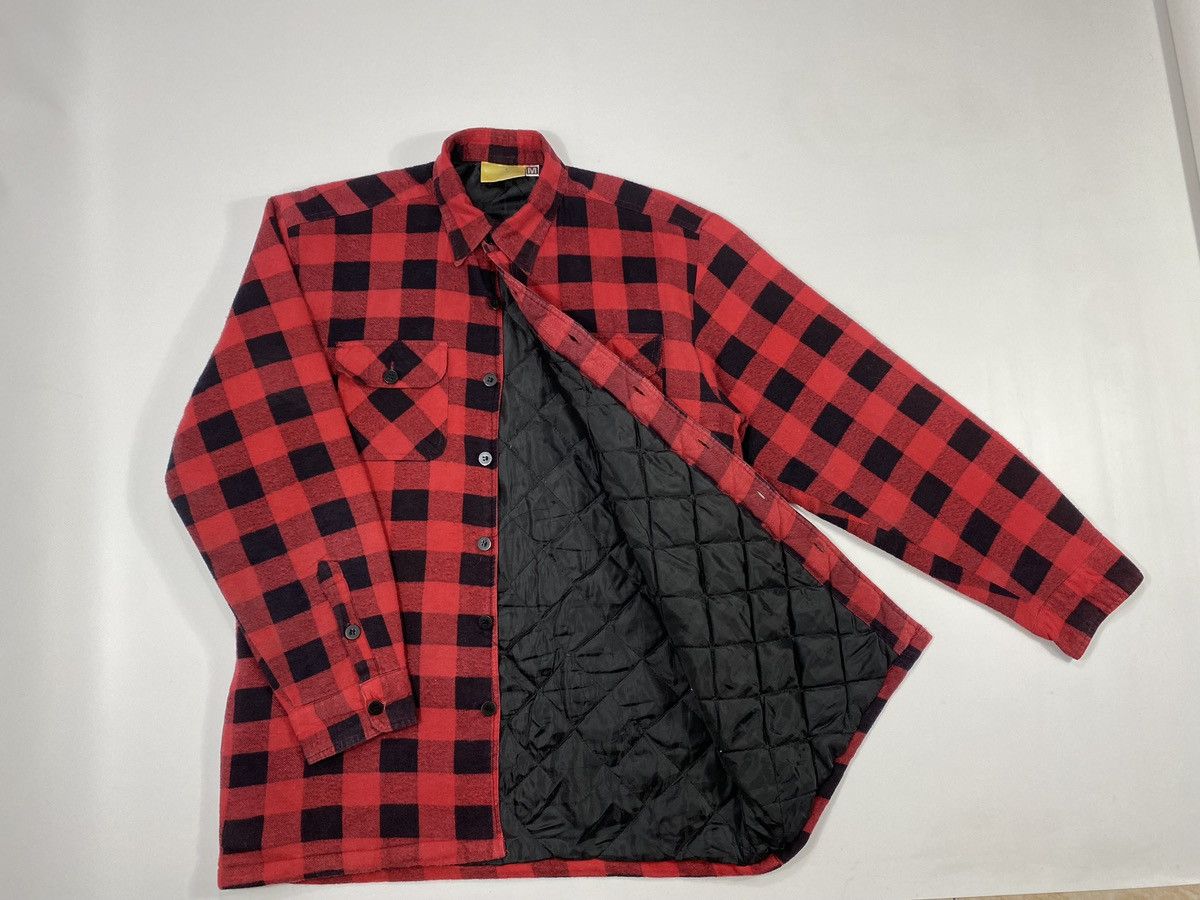 Lumberjack Vintage Insulated Plaid Tartan Classic Shirt Winter Jacket Size US M / EU 48-50 / 2 - 9 Thumbnail