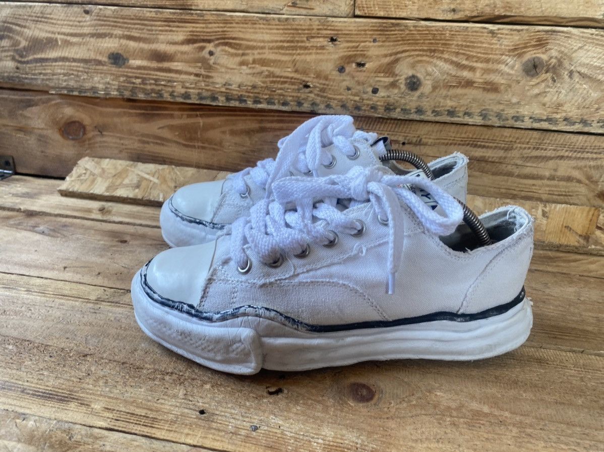 Maison MIHARA YASUHIRO Maison mihara yasuhiro white low-too canvas sneakers sz 41 Size US 8 / EU 41 - 6 Thumbnail