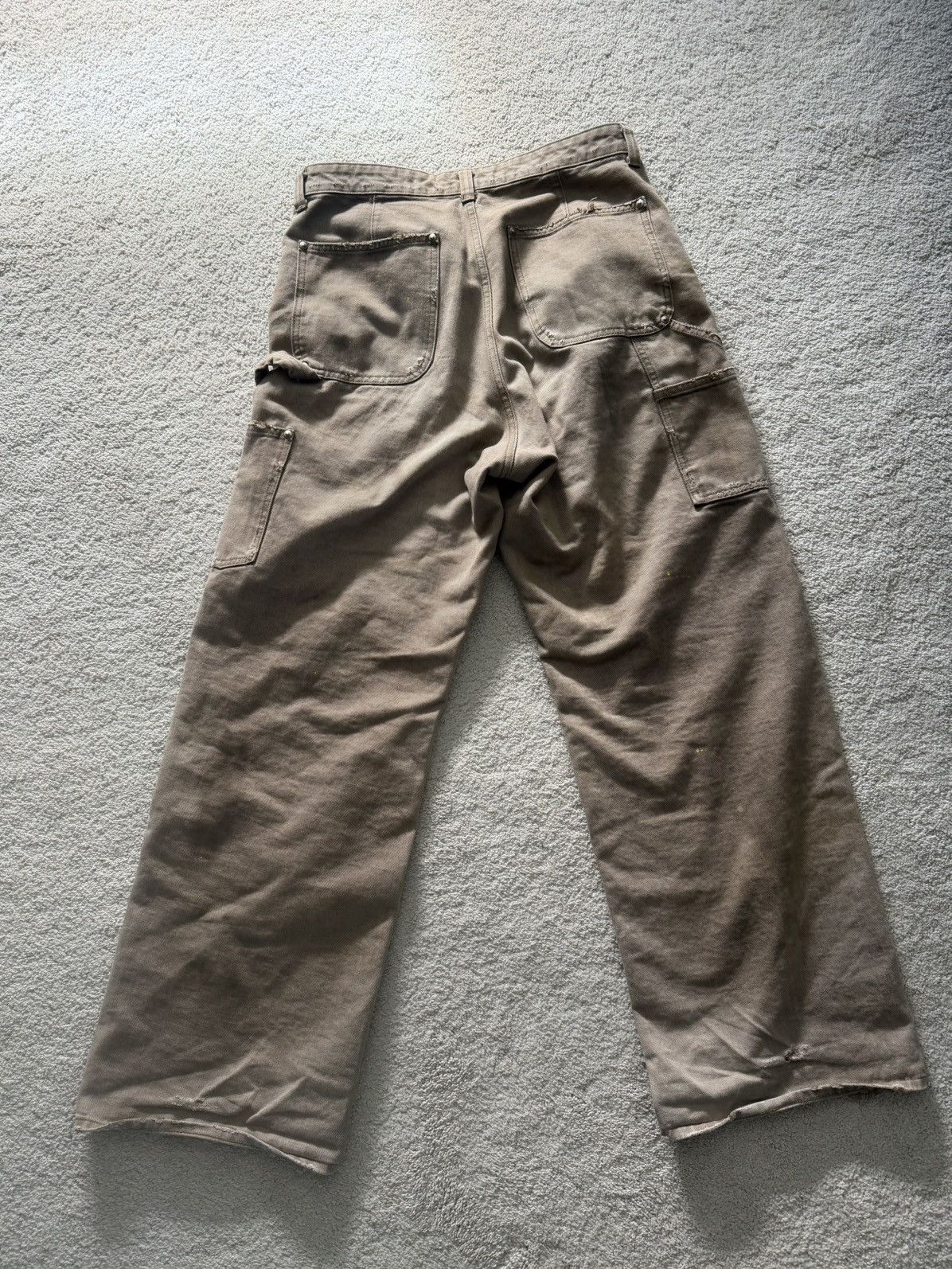 Vuja De Vuja De Gunther Destroyed Knee Carpenter Pants Size US 32 / EU 48 - 3 Thumbnail