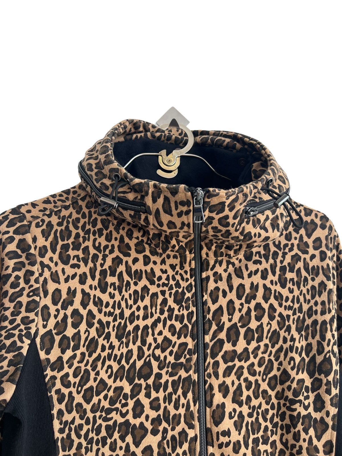 Bless Bless 🇯🇵 Hybrid Leopard Seditionary Zipper Bono Sweater Size US M / EU 48-50 / 2 - 3 Thumbnail