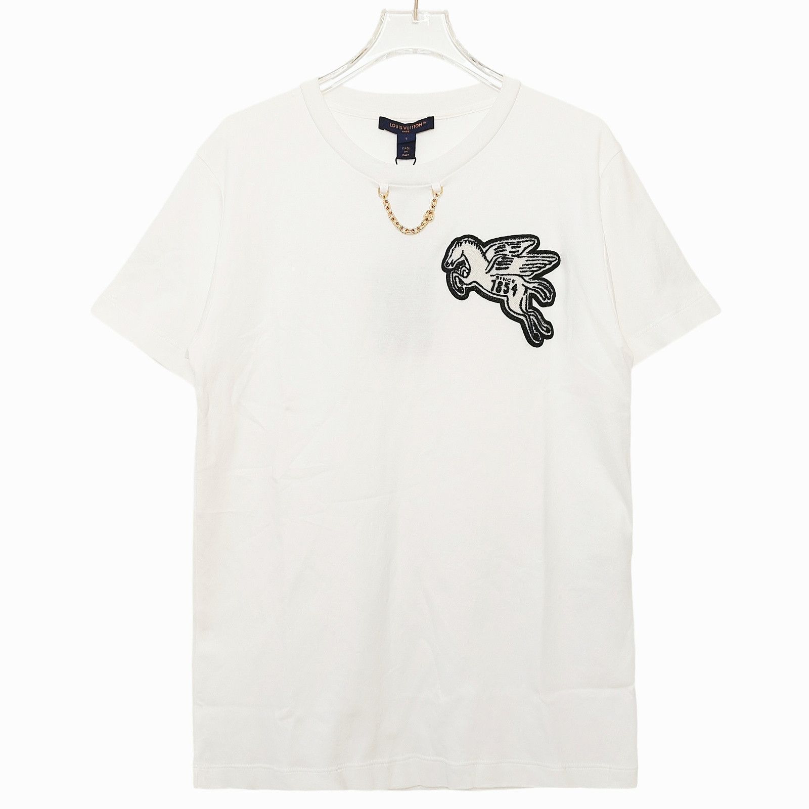 Louis Vuitton Louis Vuitton Pegasus Patch T-Shirt Size L Size L / US 10 / IT 46 - 1 Thumbnail